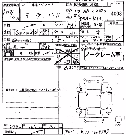 NISSAN MARCH