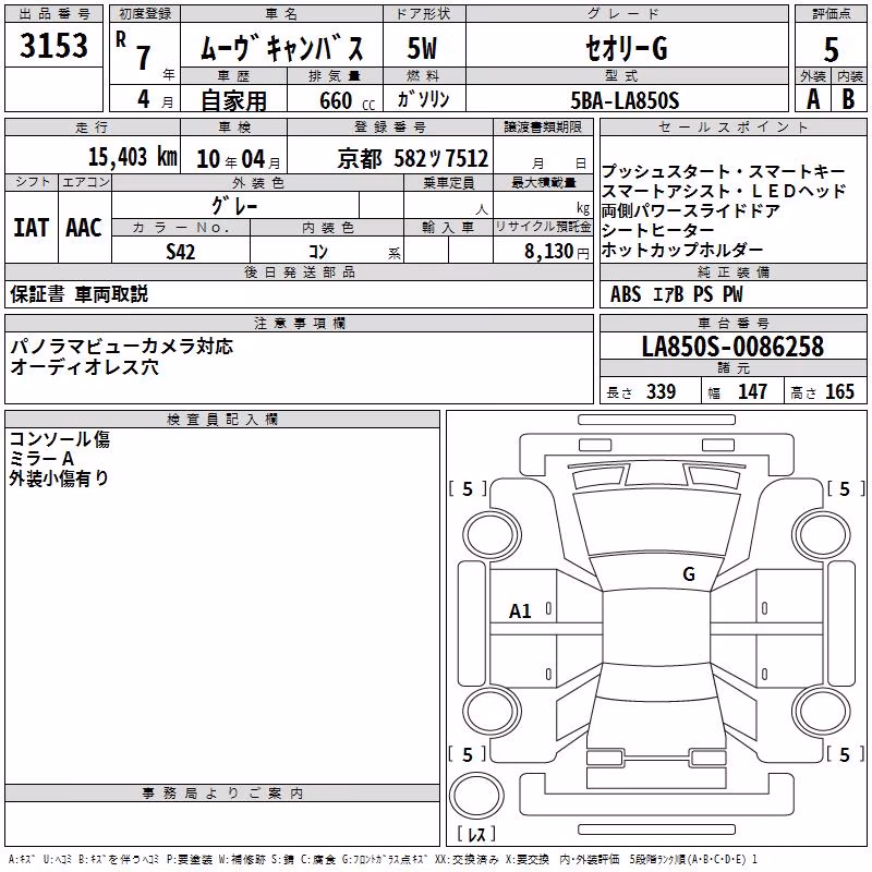 DAIHATSU MOVE CANBUS