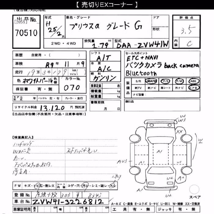 TOYOTA PRIUS ALPHA