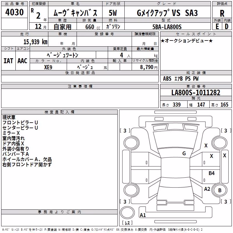 DAIHATSU MOVE CANBUS