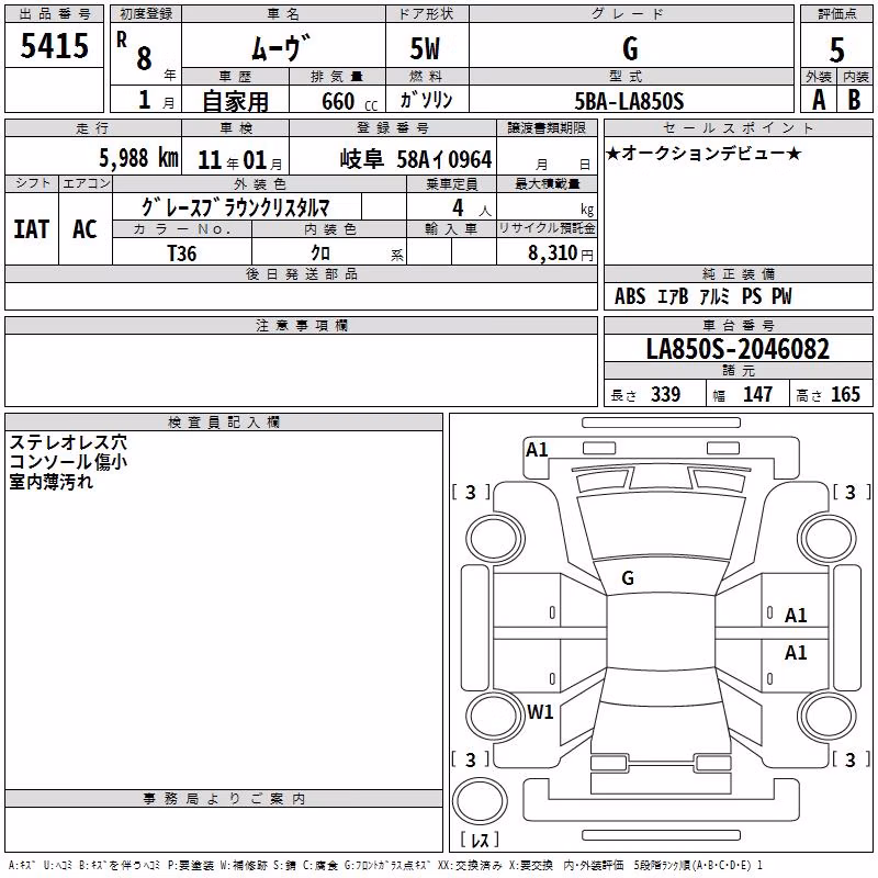 DAIHATSU MOVE