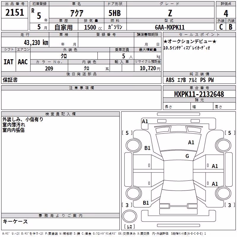 TOYOTA AQUA