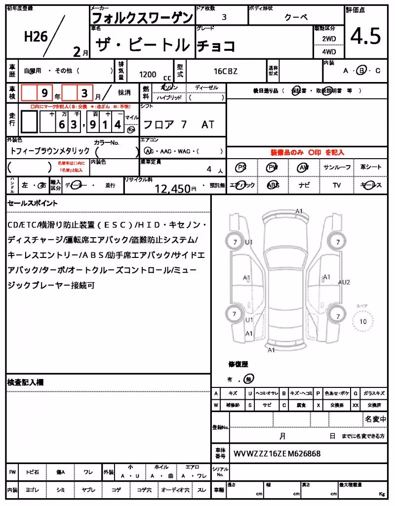 VOLKSWAGEN BEETLE