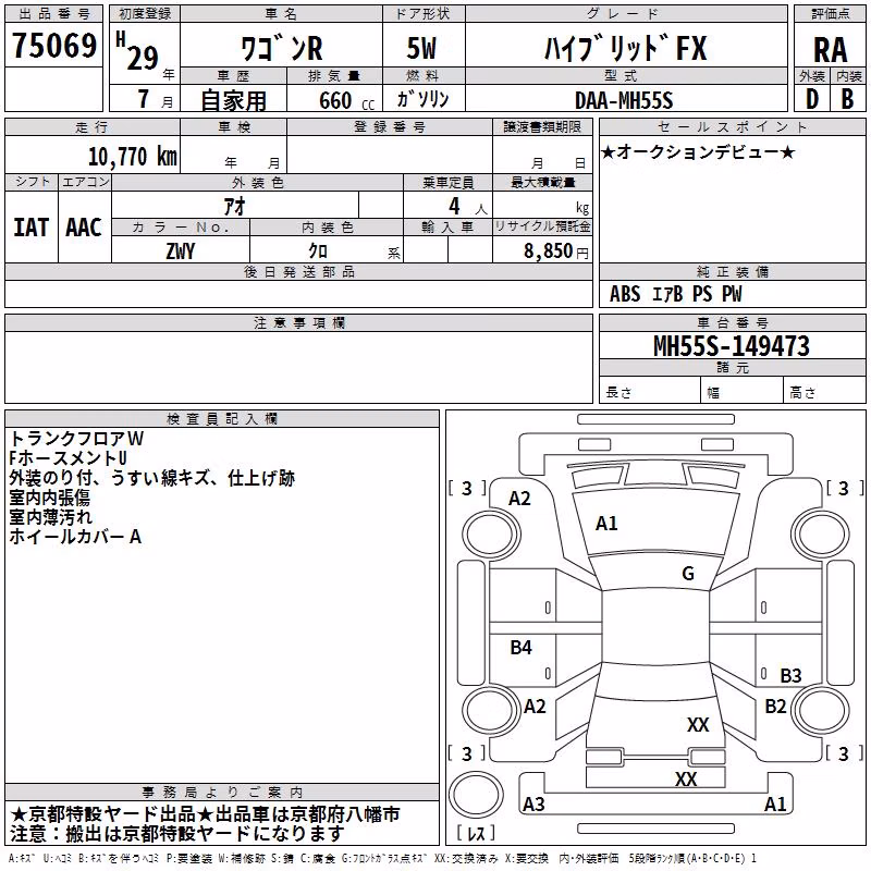 SUZUKI WAGON R
