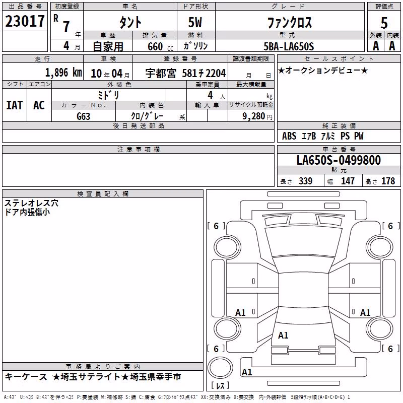 DAIHATSU TANTO