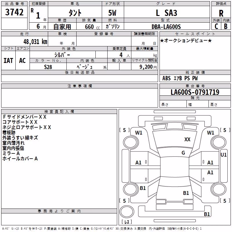 DAIHATSU TANTO