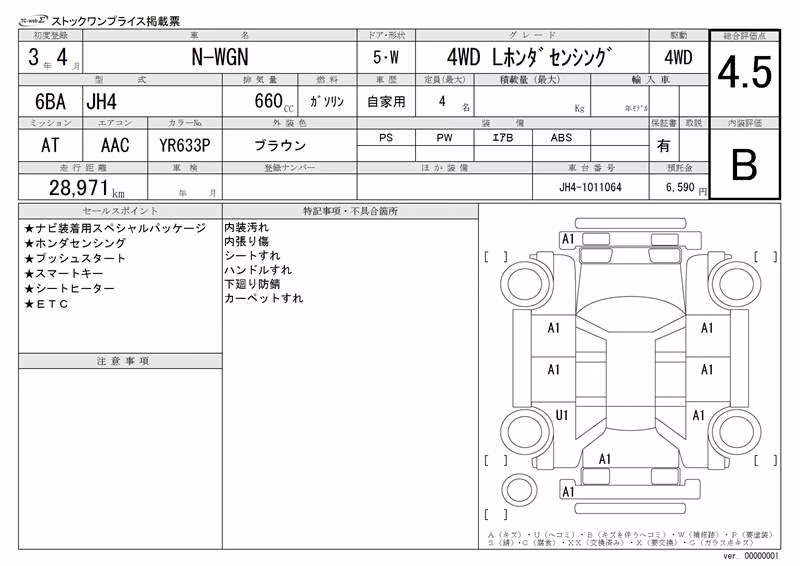 HONDA N-WGN