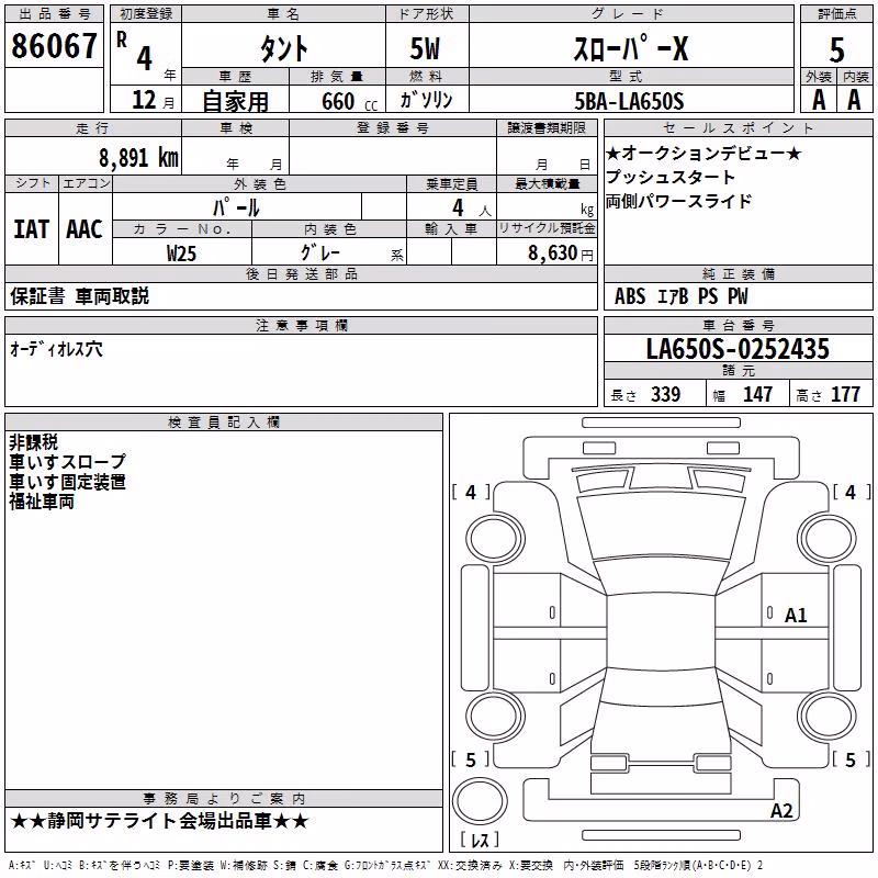 DAIHATSU TANTO