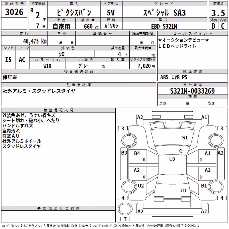 TOYOTA PIXIS VAN