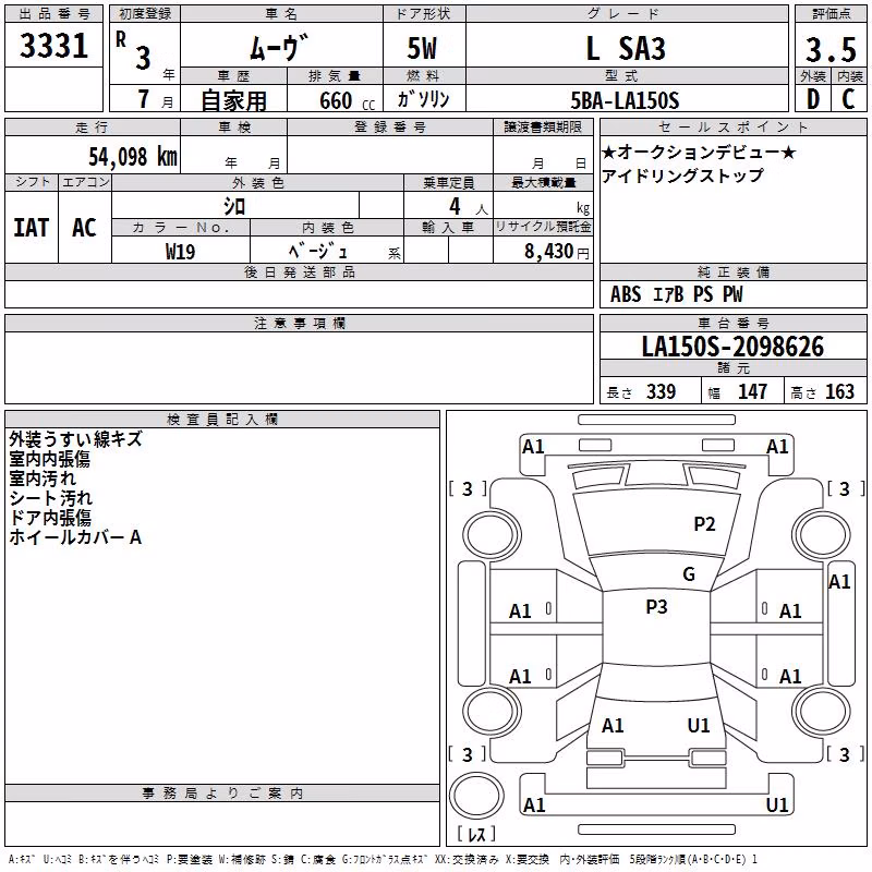 DAIHATSU MOVE