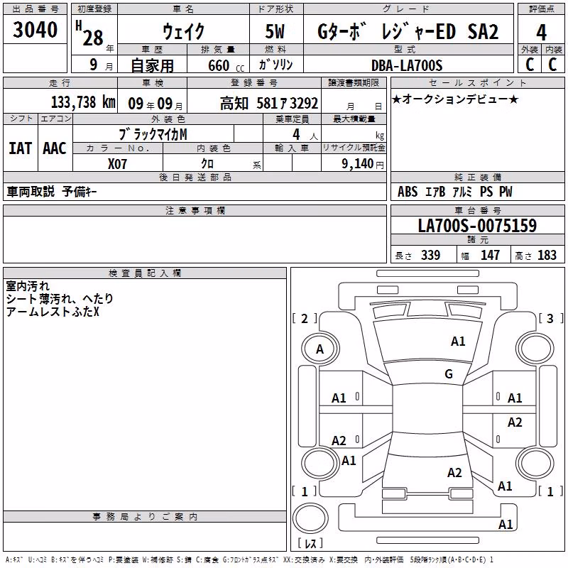 DAIHATSU WAKE