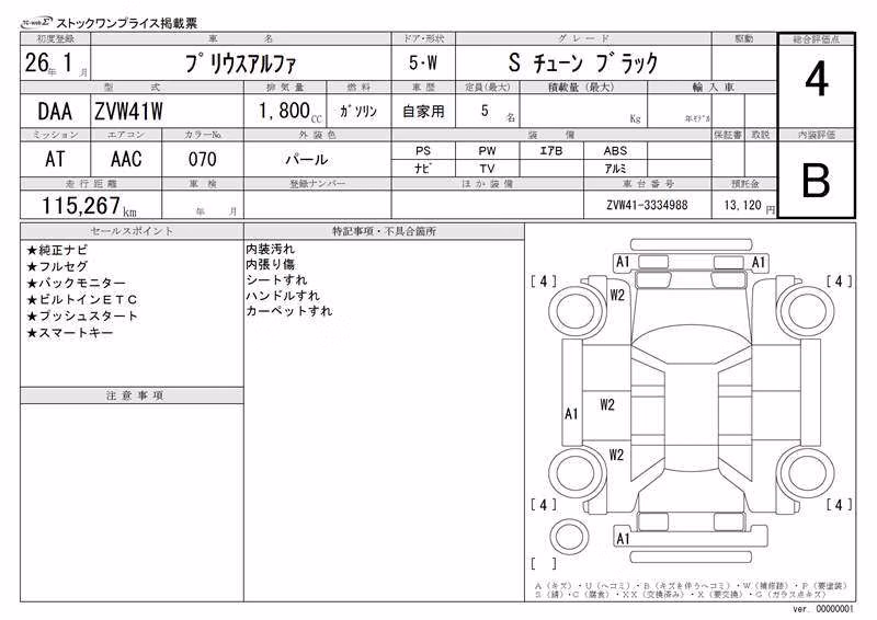 TOYOTA PRIUS ALPHA