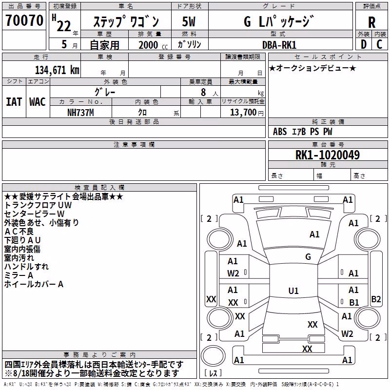 HONDA STEPWGN