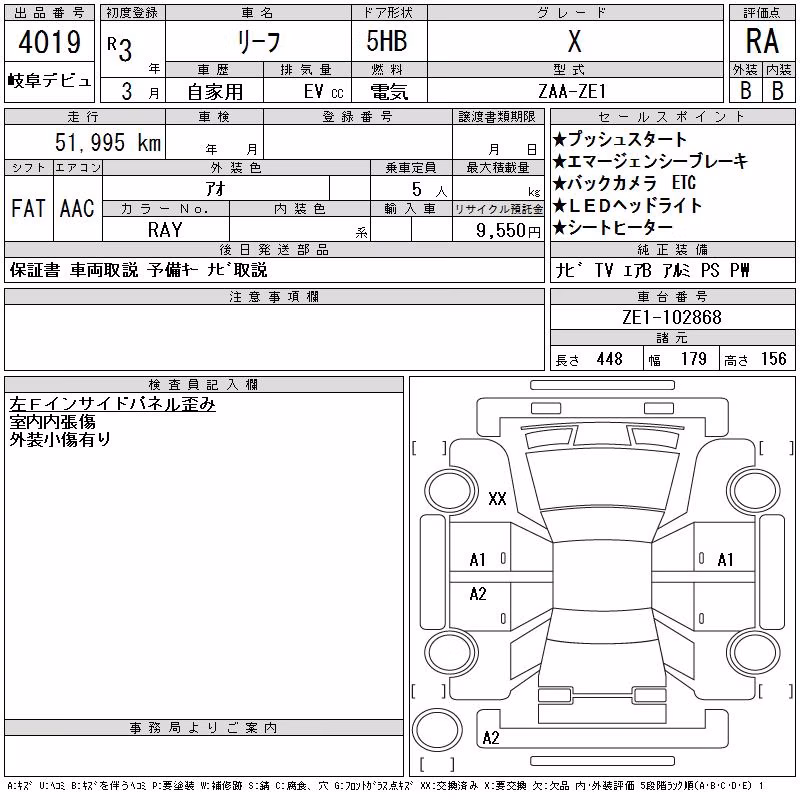 NISSAN LEAF