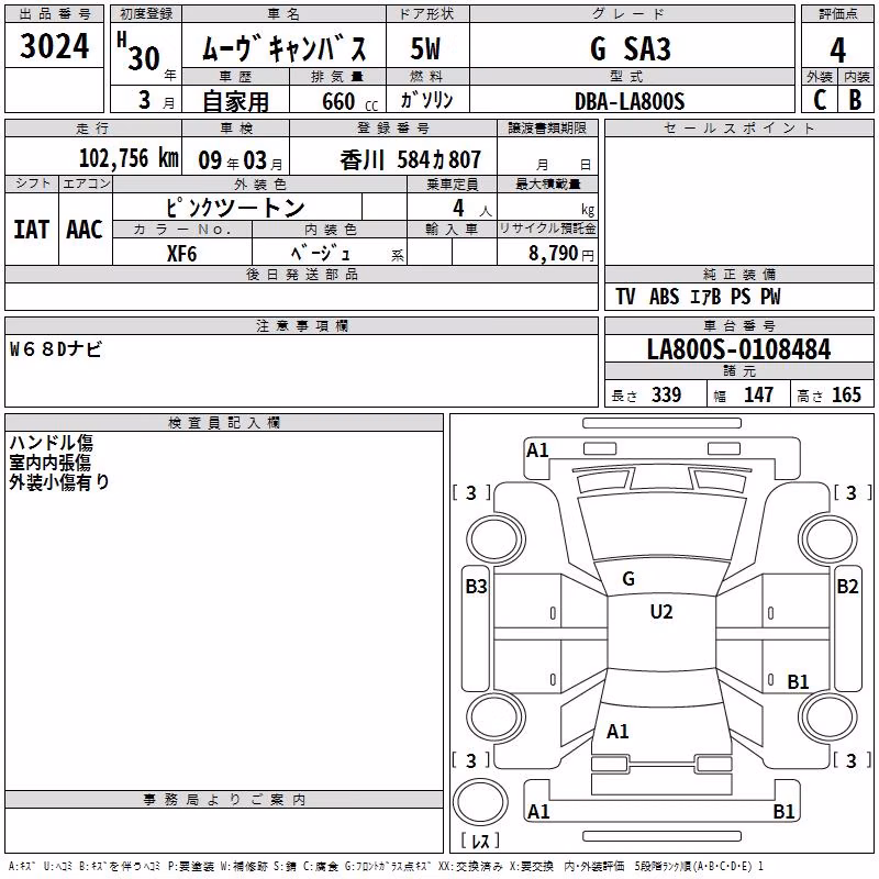 DAIHATSU MOVE CANBUS