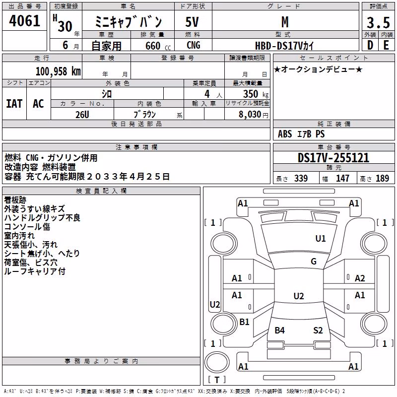 MITSUBISHI MINICAB