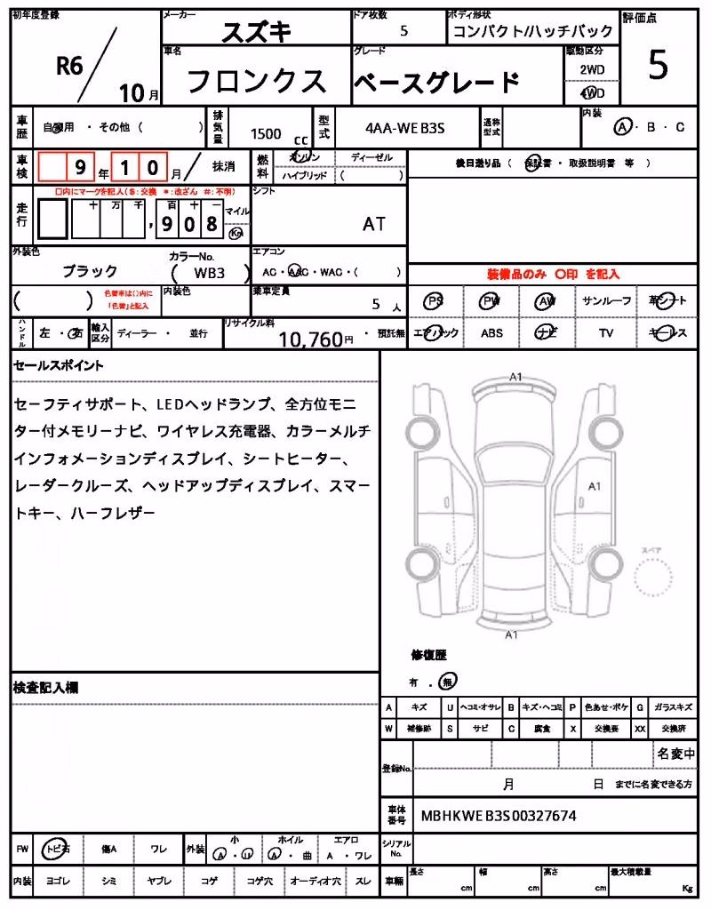 SUZUKI FRONX
