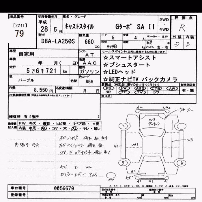 DAIHATSU CAST