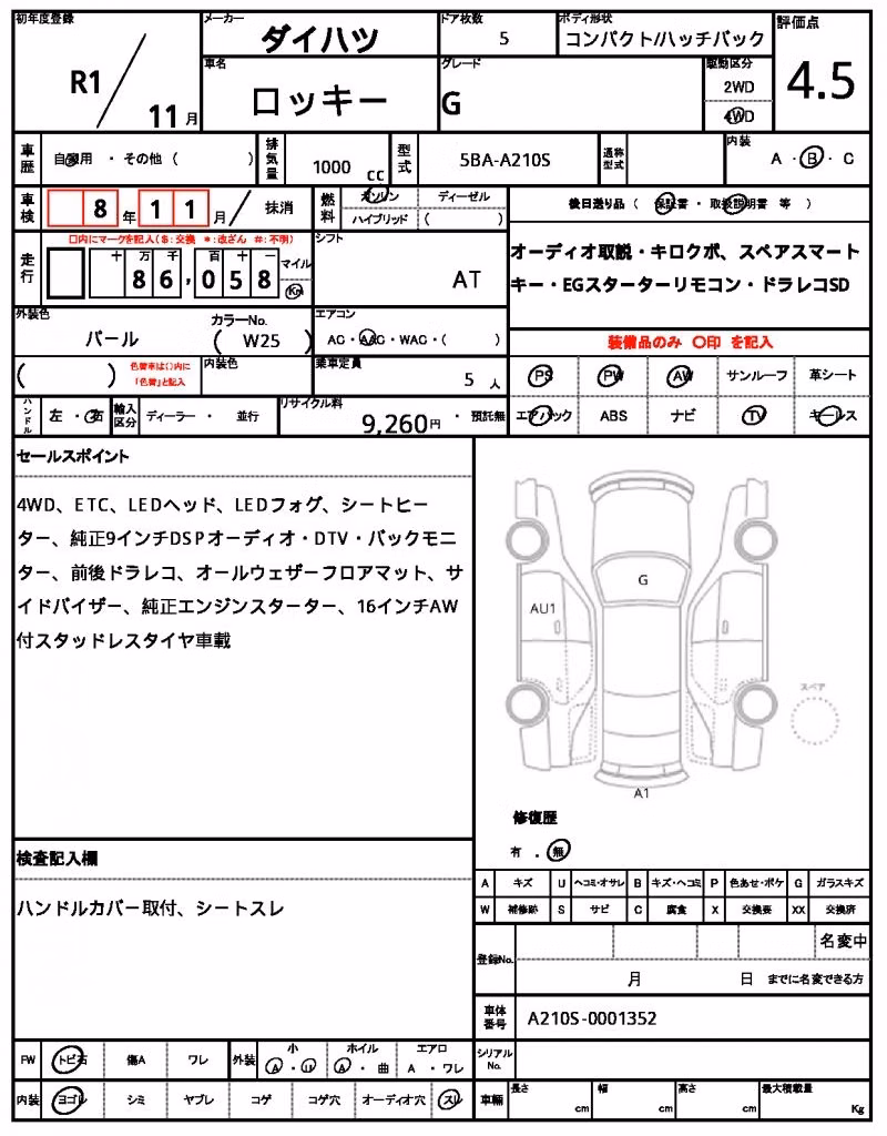 DAIHATSU ROCKY