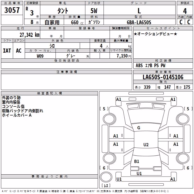 DAIHATSU TANTO