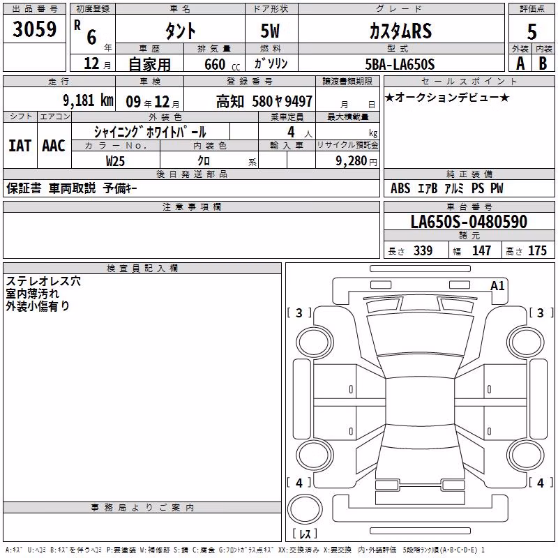 DAIHATSU TANTO