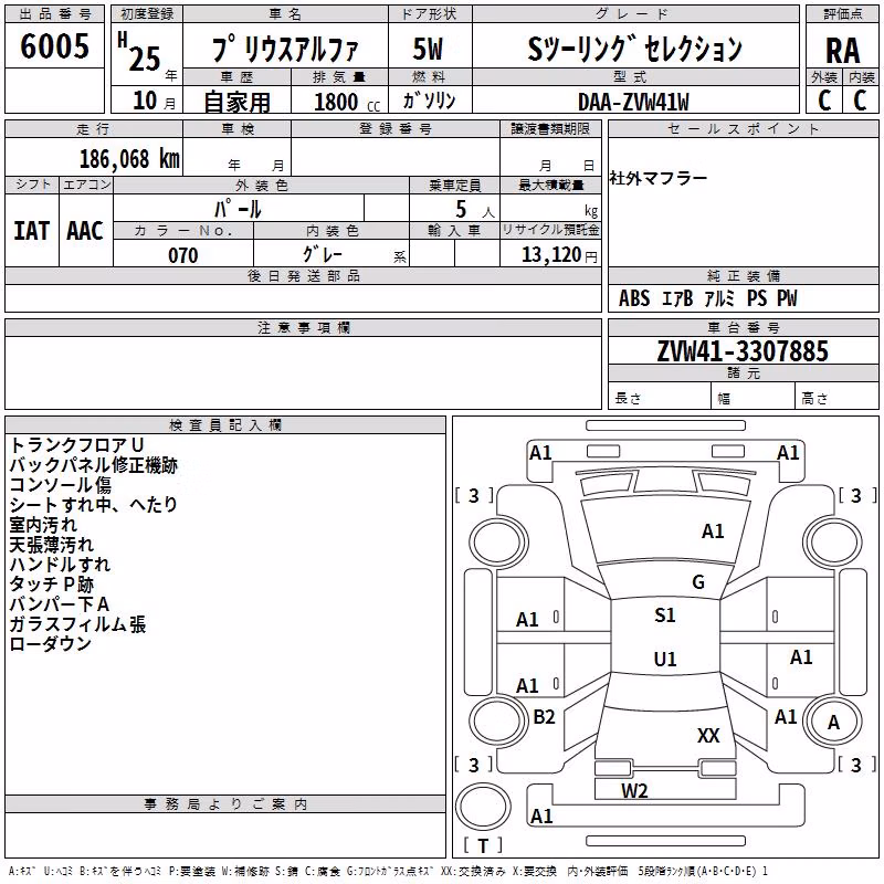 TOYOTA PRIUS ALPHA