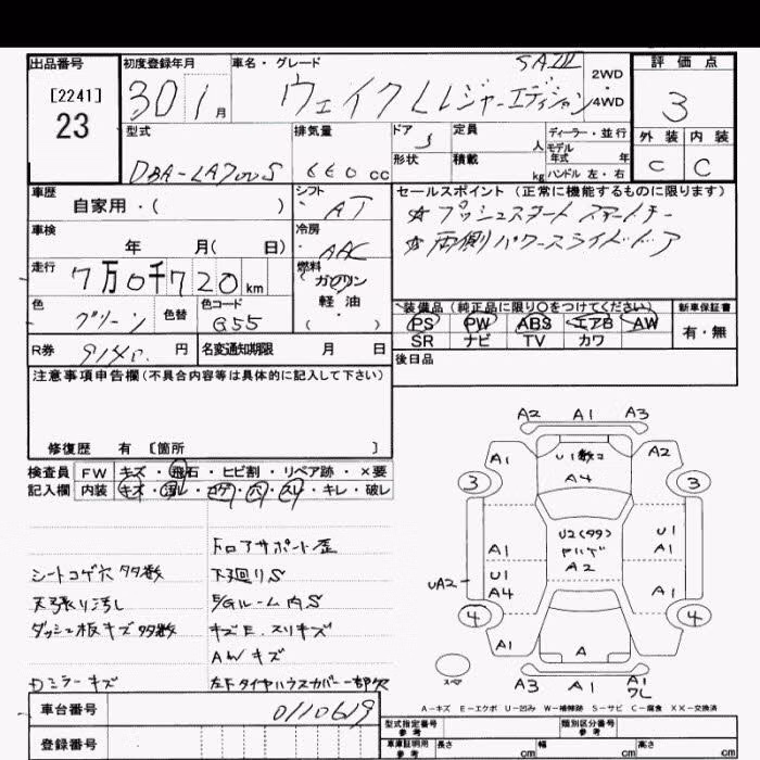 DAIHATSU WAKE