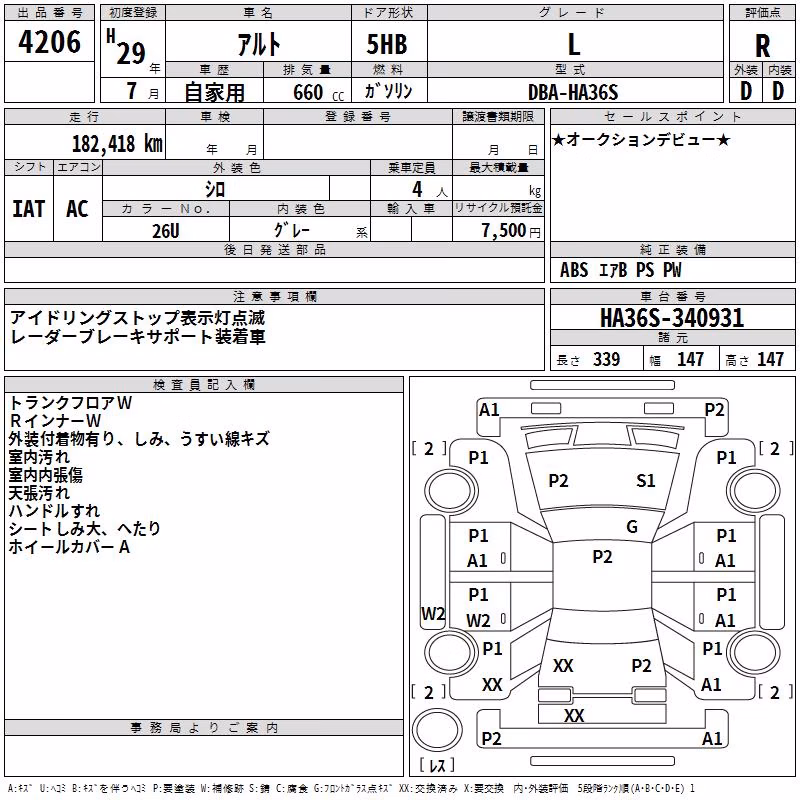 SUZUKI ALTO