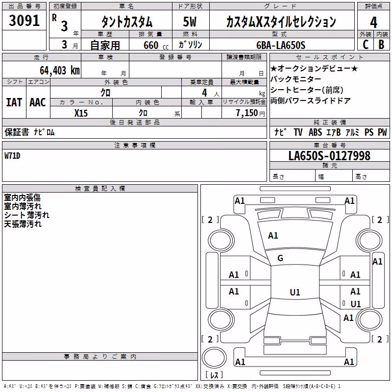 DAIHATSU TANTO