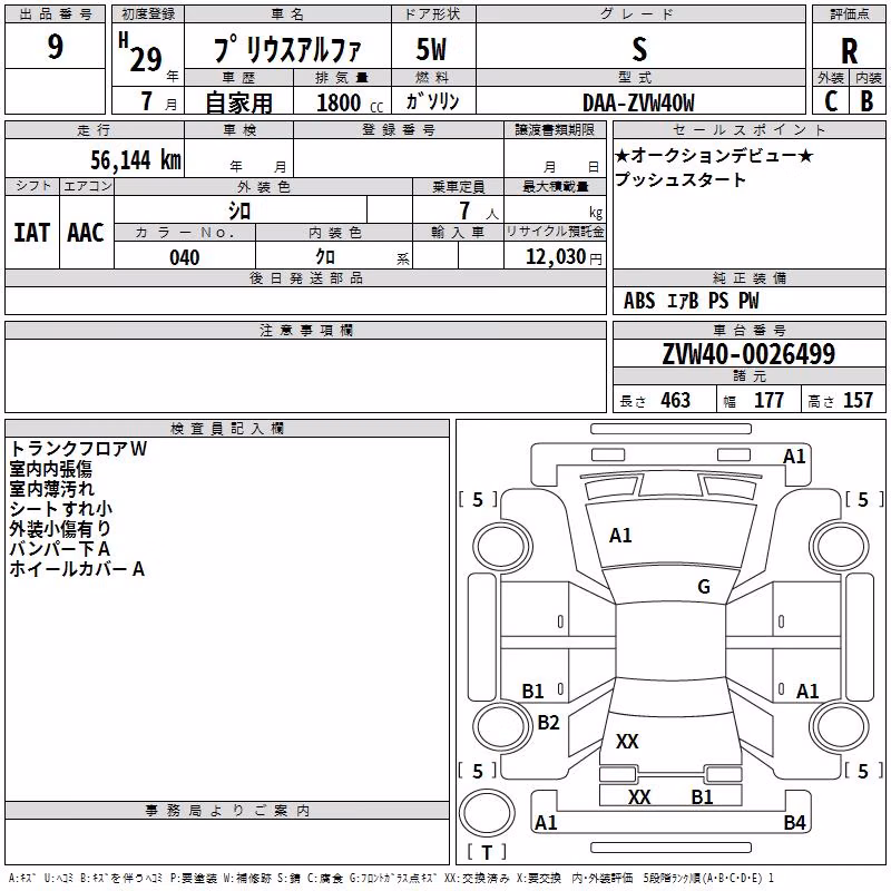 TOYOTA PRIUS ALPHA