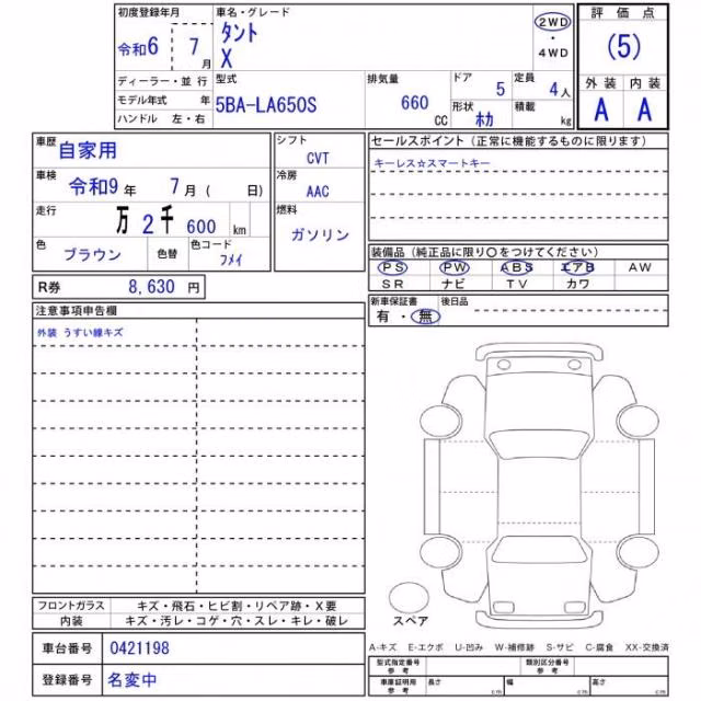 DAIHATSU TANTO