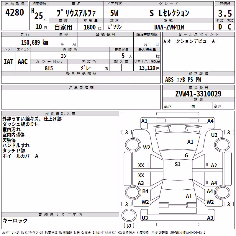 TOYOTA PRIUS ALPHA