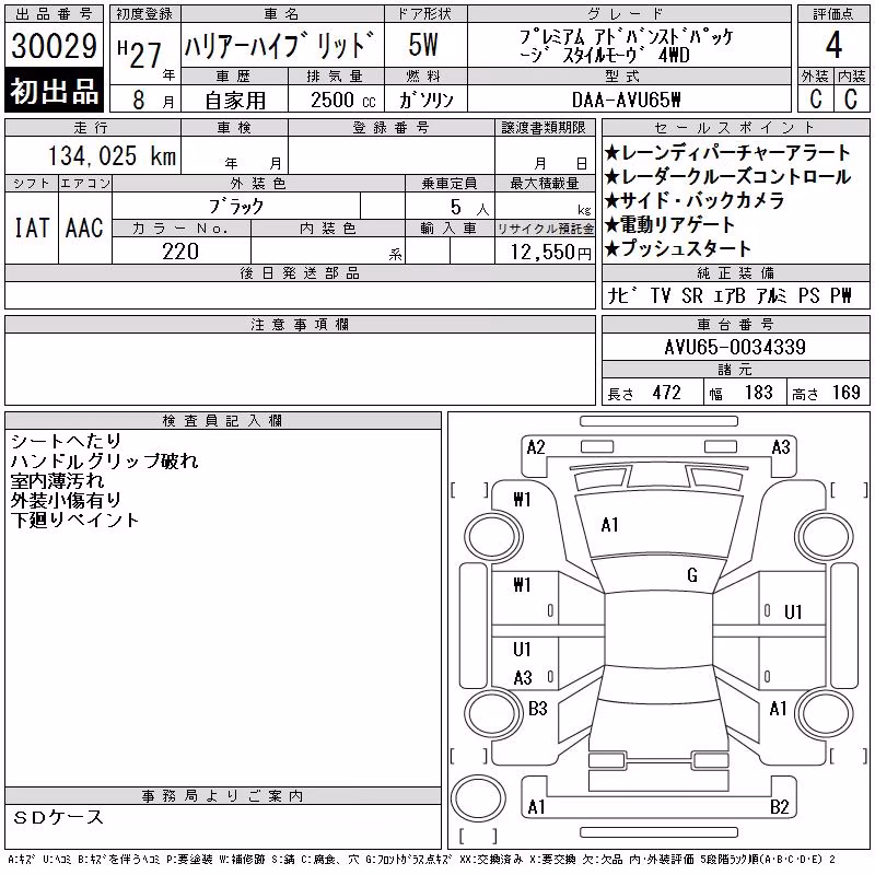 TOYOTA HARRIER
