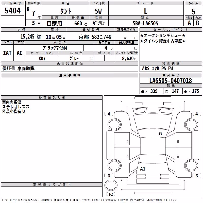DAIHATSU TANTO