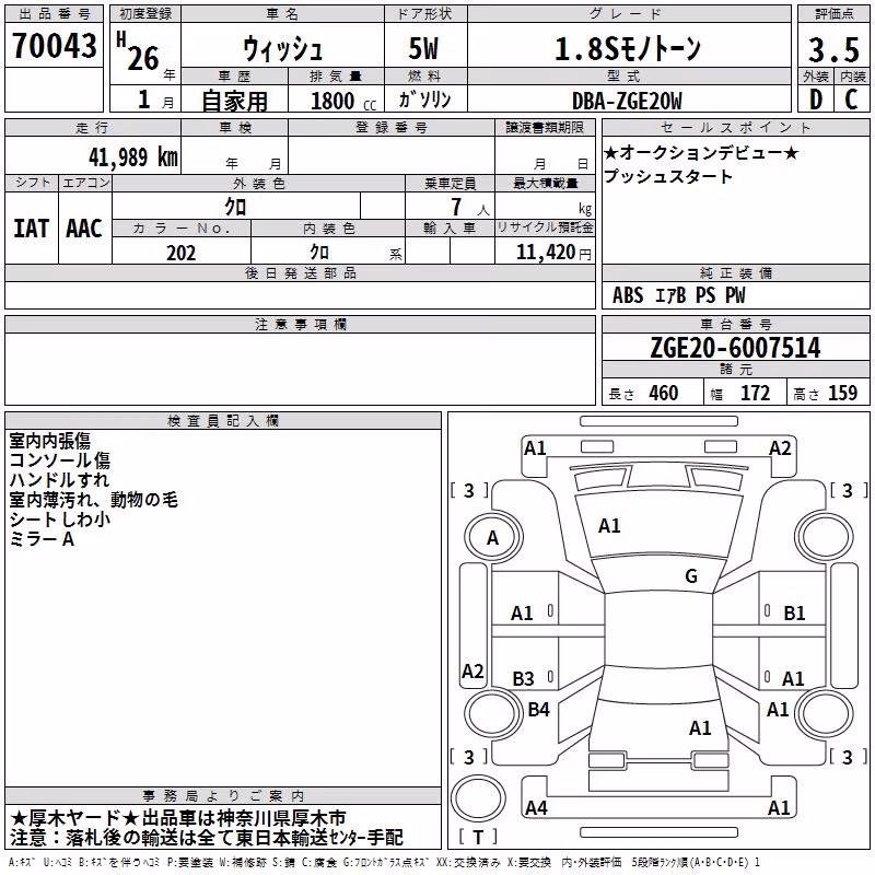 TOYOTA WISH