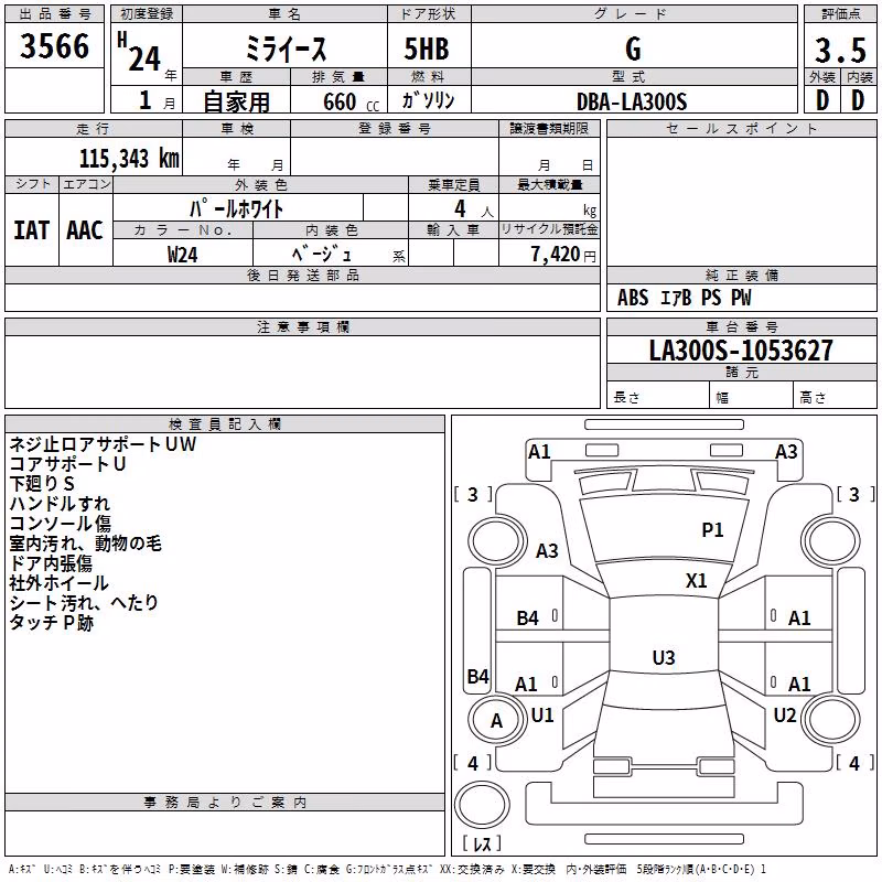 DAIHATSU MIRA E:S
