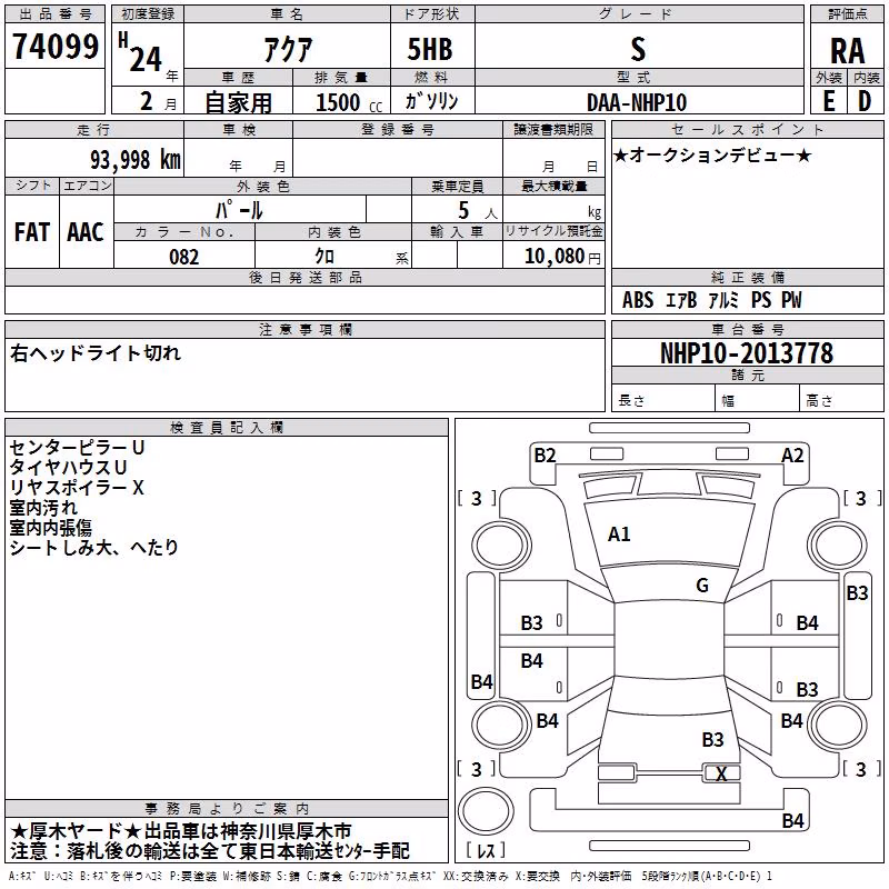 TOYOTA AQUA