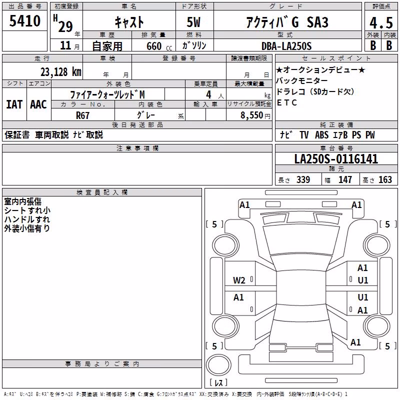 DAIHATSU CAST