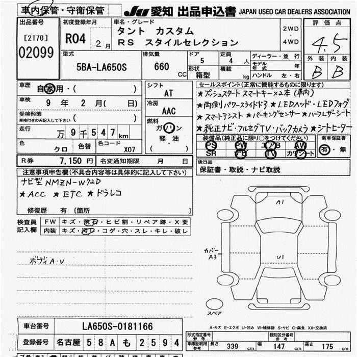 DAIHATSU TANTO