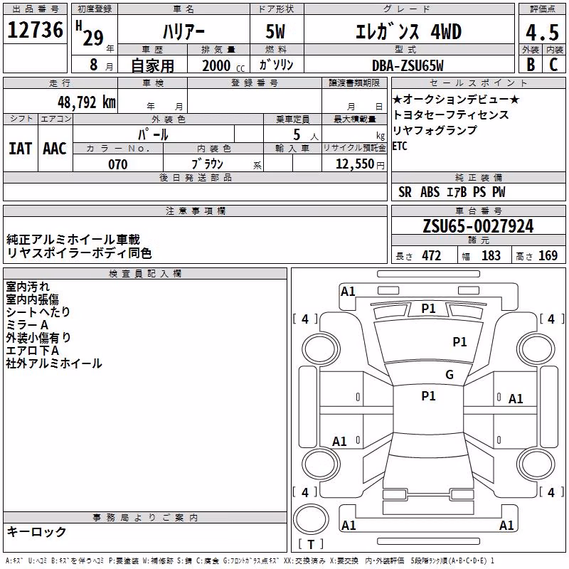 TOYOTA HARRIER