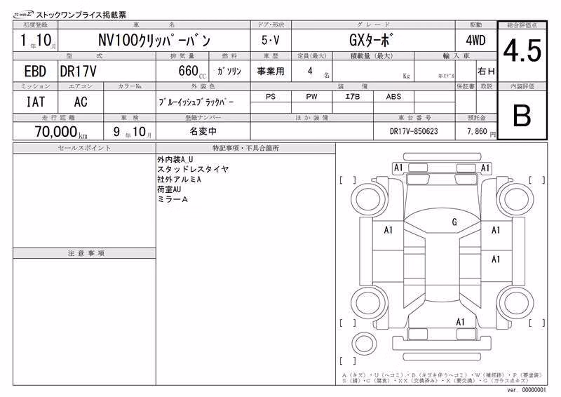 NISSAN NV100 CLIPPER
