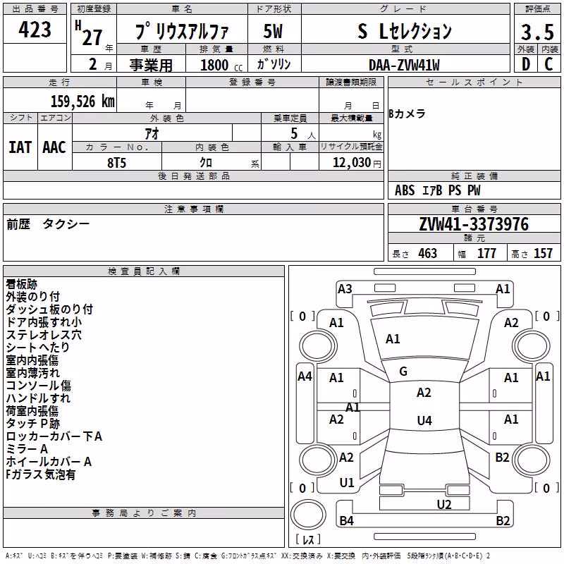 TOYOTA PRIUS ALPHA