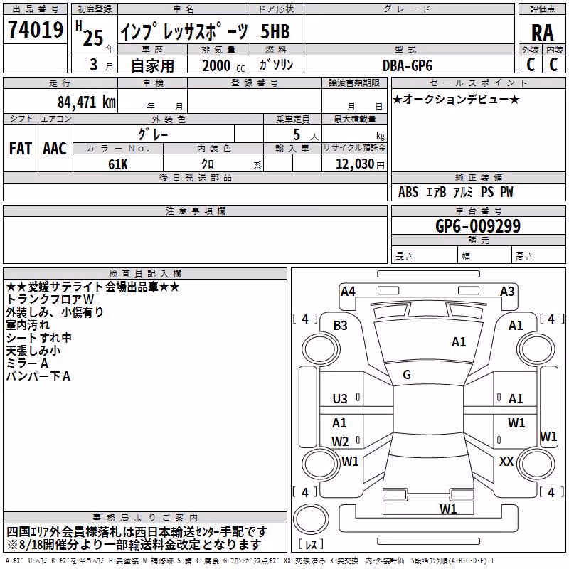 SUBARU IMPREZA