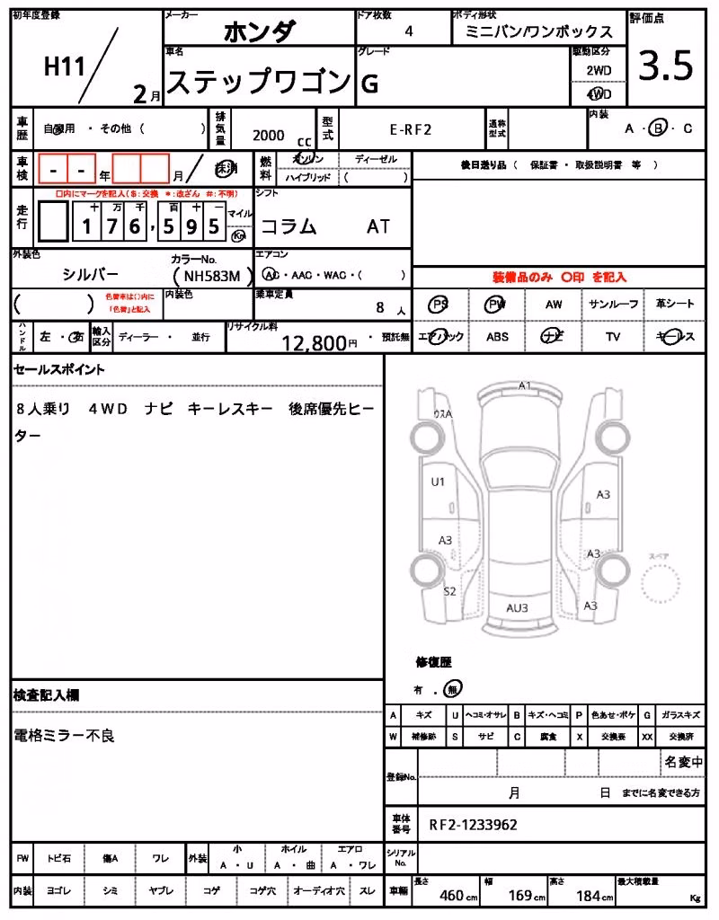 HONDA STEPWGN