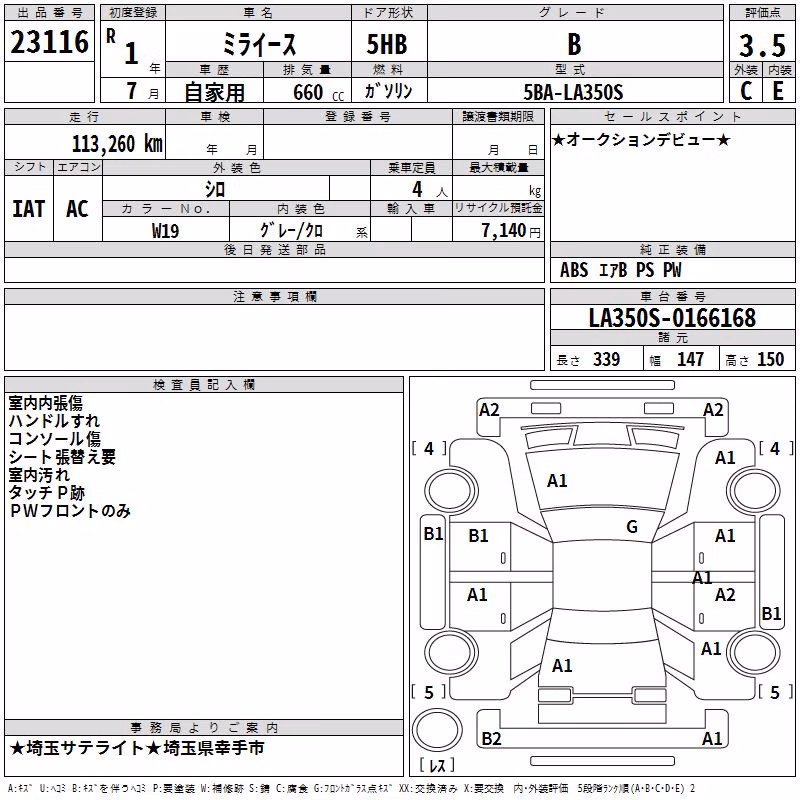 DAIHATSU MIRA E:S