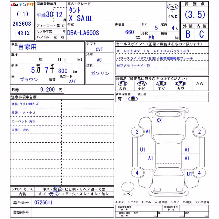 DAIHATSU TANTO