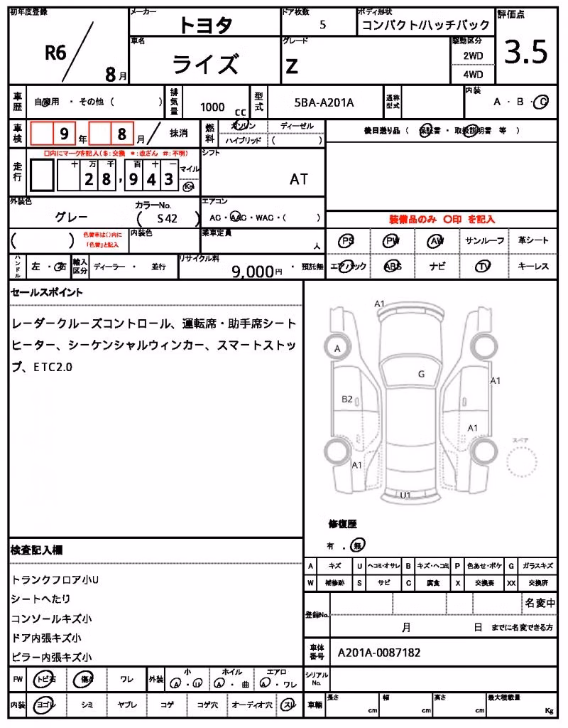 TOYOTA RAIZE