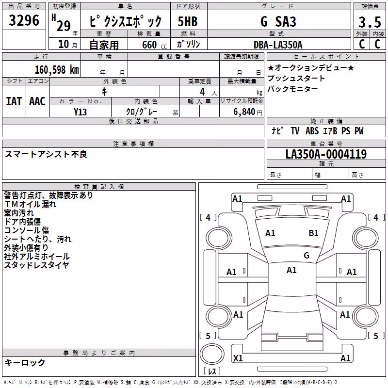 TOYOTA PIXIS EPOCH