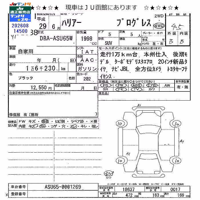 TOYOTA HARRIER