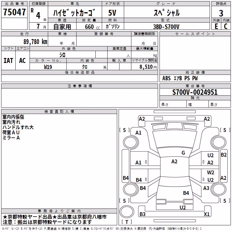 DAIHATSU ATRAI